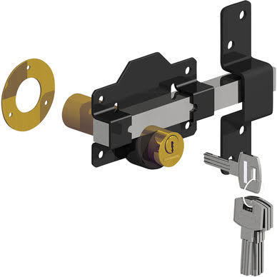 Gatemate double locking exterior gate lock installed by GRN Locksmith West Sussex